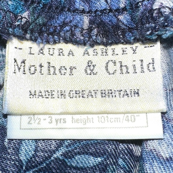 Vintage Laura Ashley Mother And Child Floral Skirtall Tie Waist Dress 2-3T - Picture 4 of 8